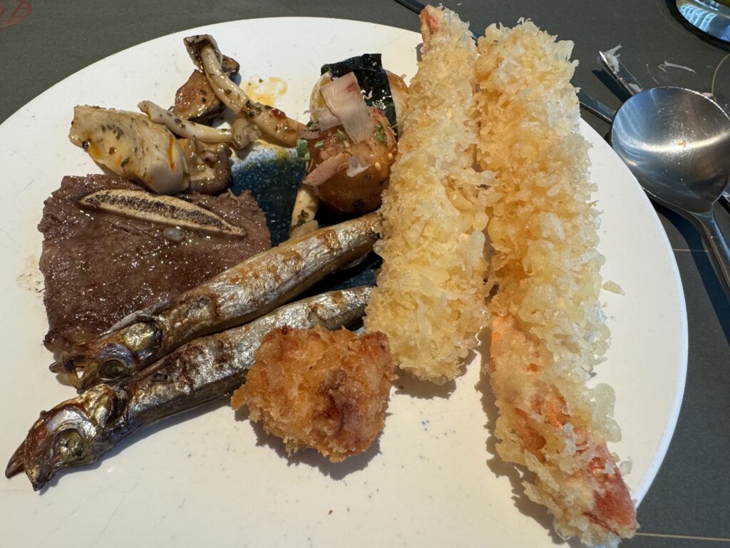 「炭烤香魚」是旭集的招牌美食